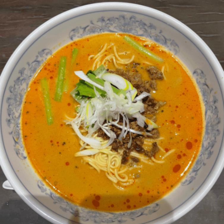 青龍門の担々麺